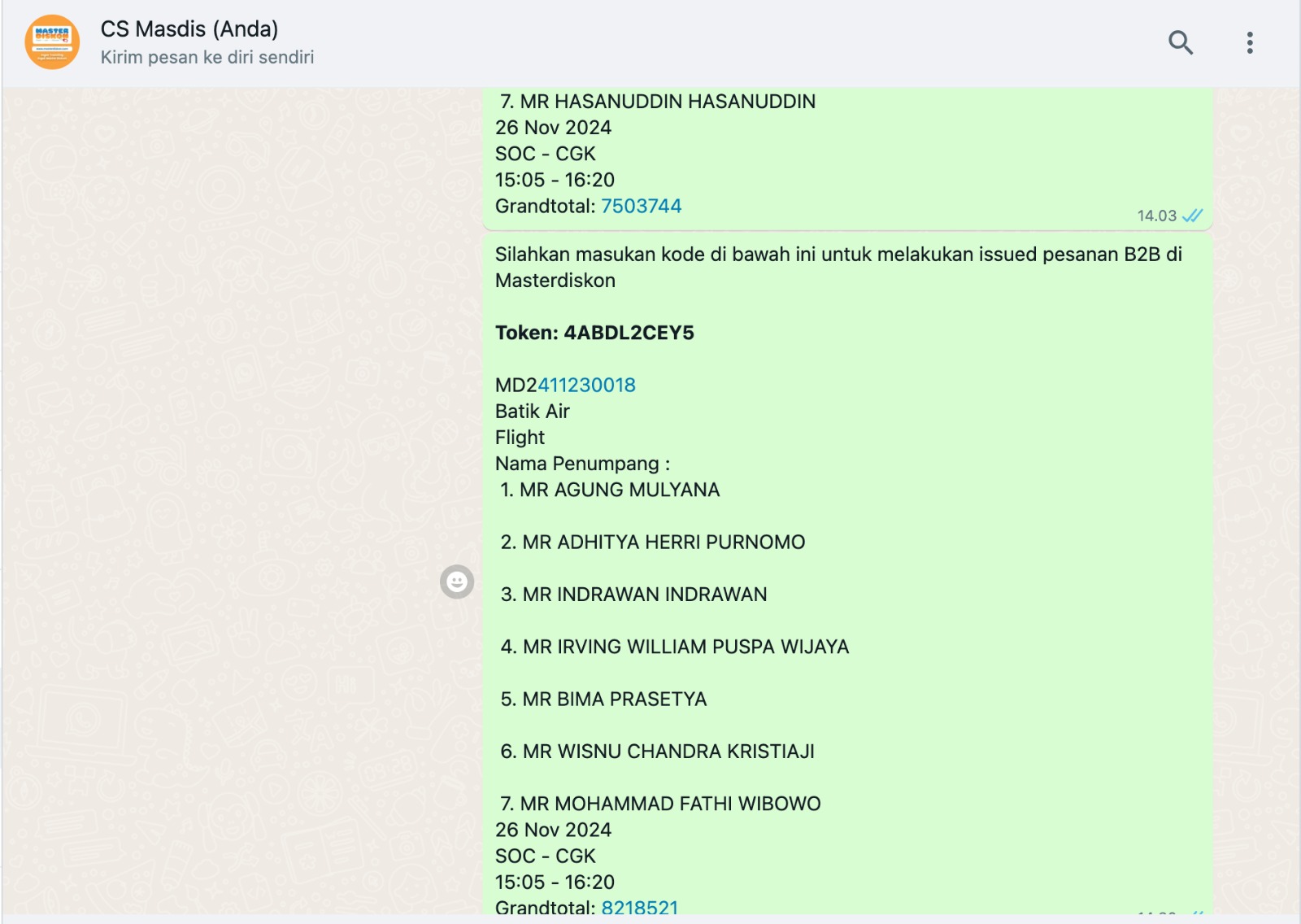WhatsApp Bot - Master Diskon