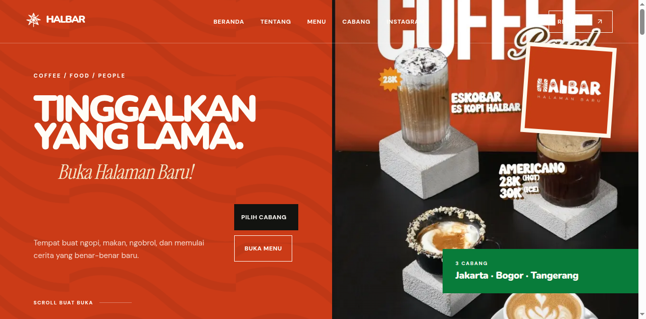 Halaman Baru Coffee (HALBAR)