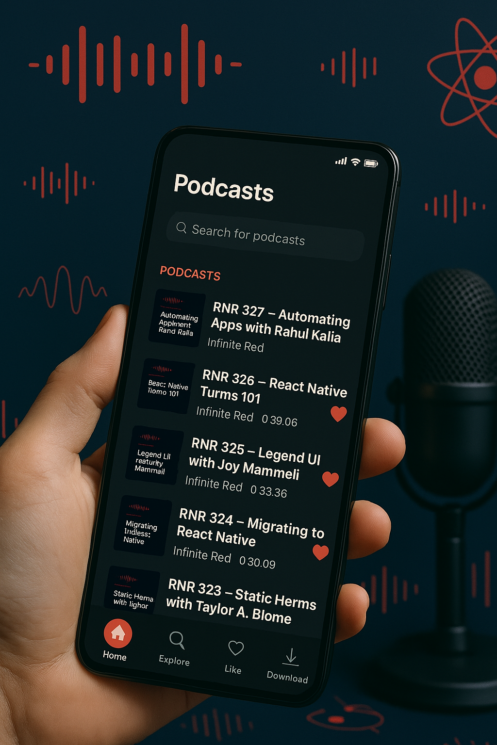 Hyge - Podcast App