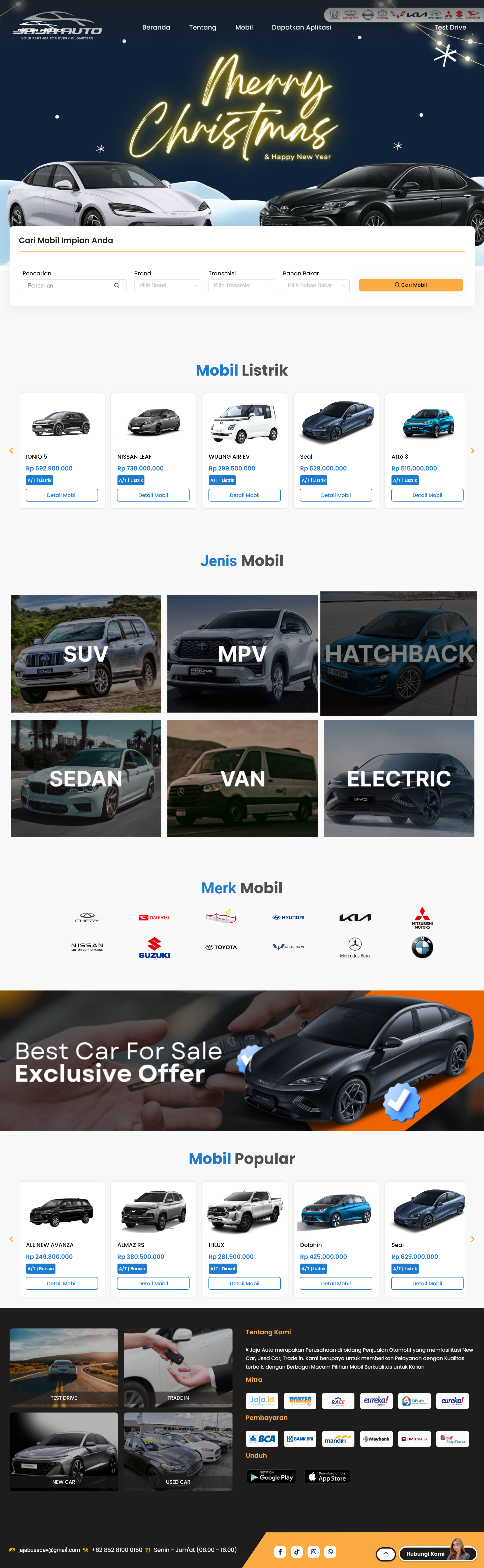 Jaja Auto Website