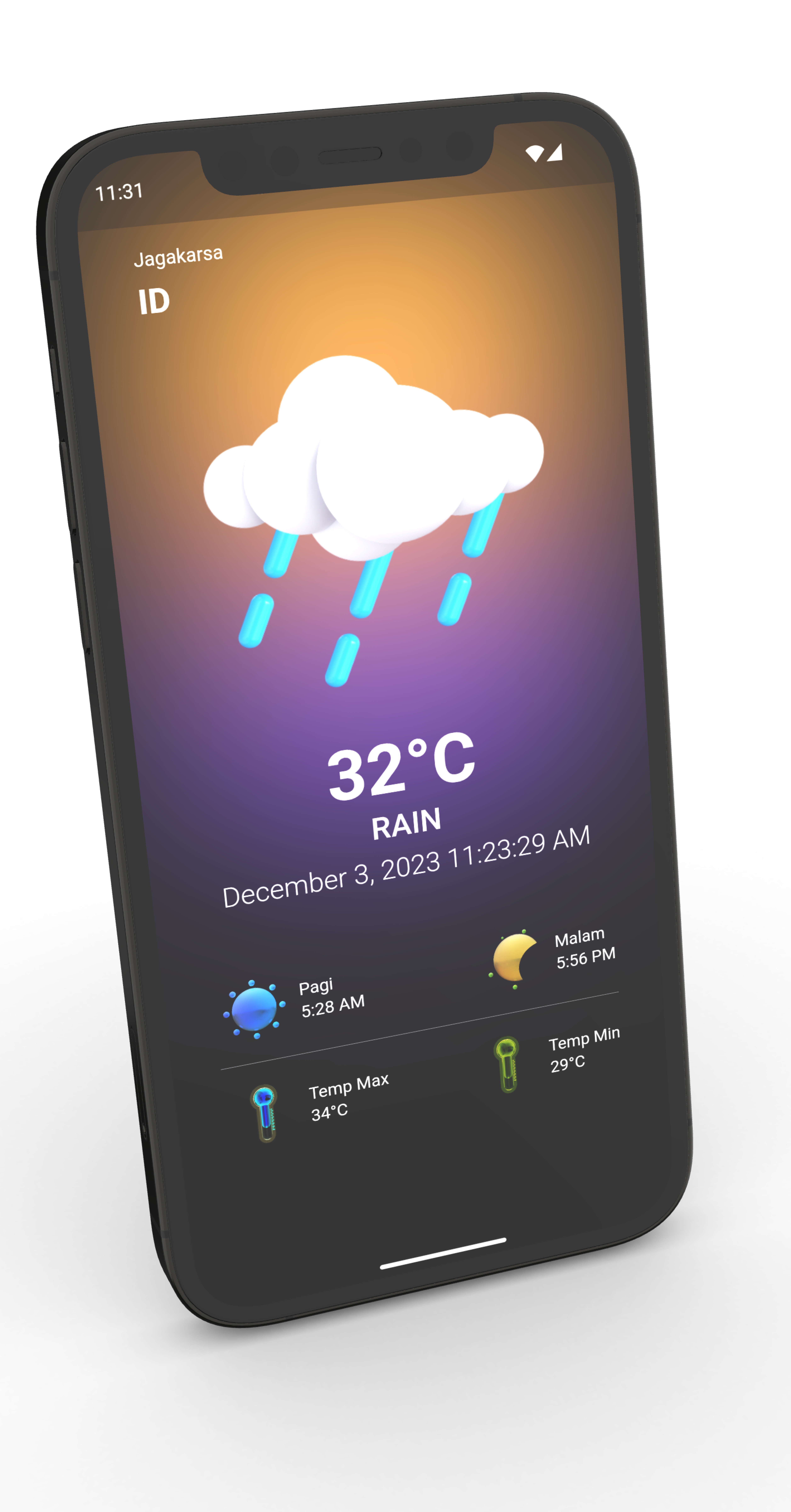 Cek Cuaca (Weather App)